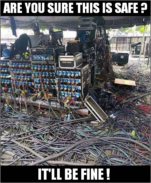 Cables, Cables Everywhere ! Imgflip