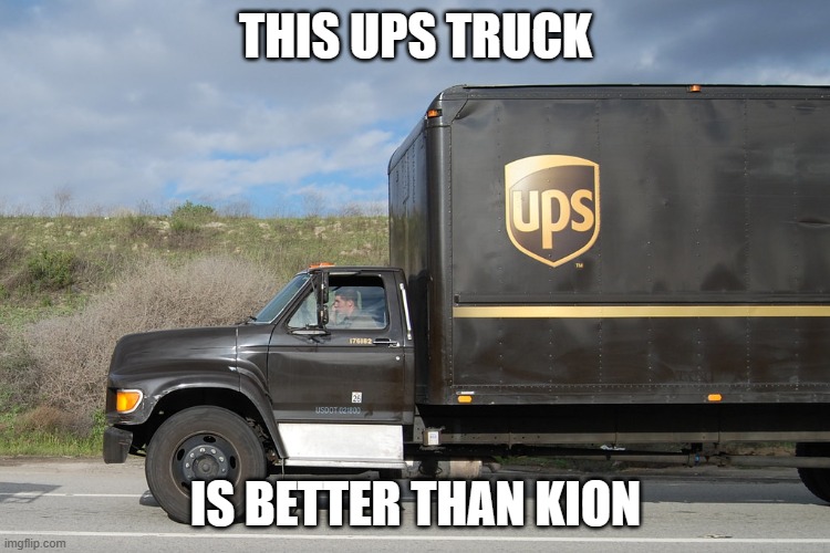 UPS box truck Imgflip