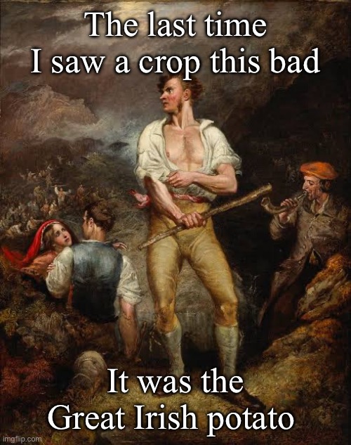 The Great Irish Potato Famine Imgflip