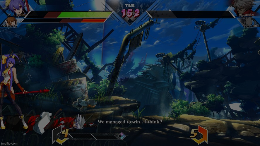 Proud of Makoto and Mai (Captured before it fades out - Imgflip