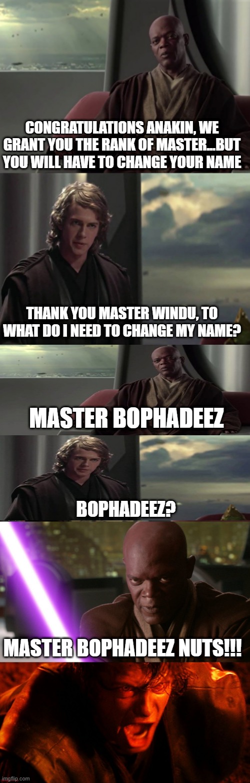 Anakin is Granted Master!!! Imgflip