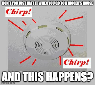 Smoke Alarm Memes Smoke Detector Chirping Meme" Poster For Sale By