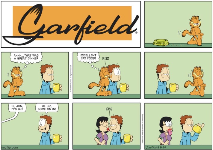 Garfield, August 21, 2023 Imgflip