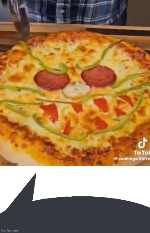 Image tagged in pizza head irl,discord speech bubble Imgflip