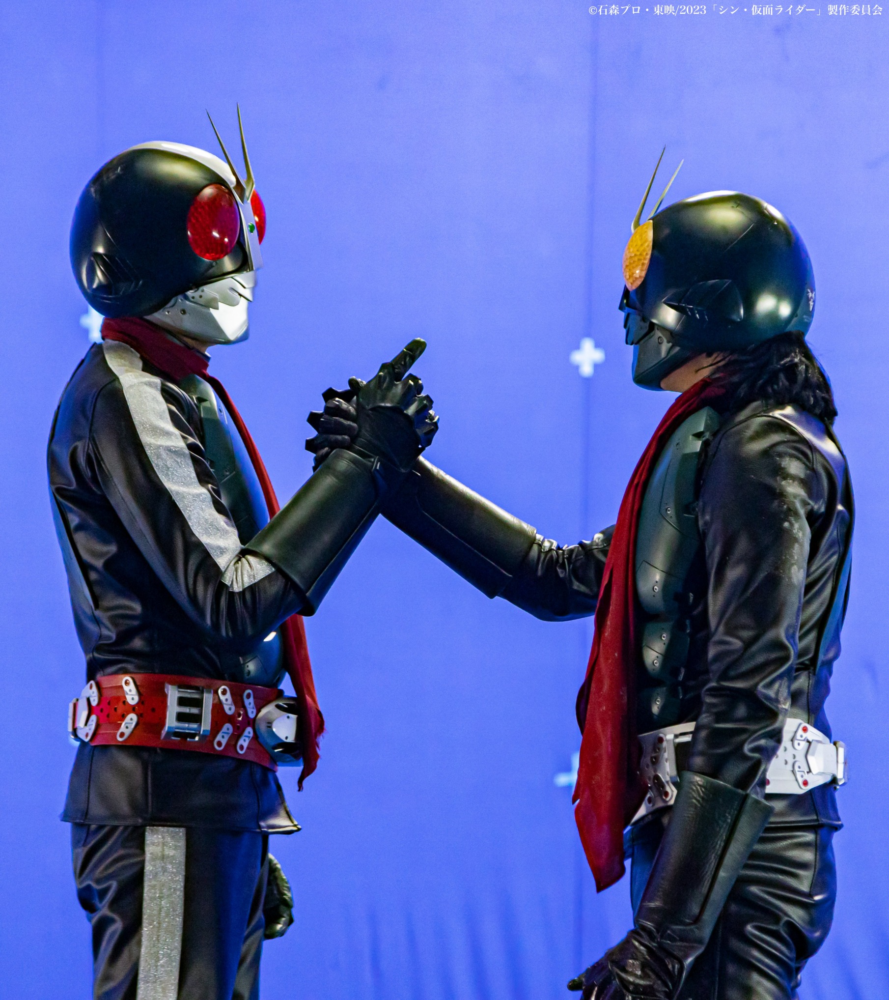 Kamen Rider handshake Blank Template Imgflip