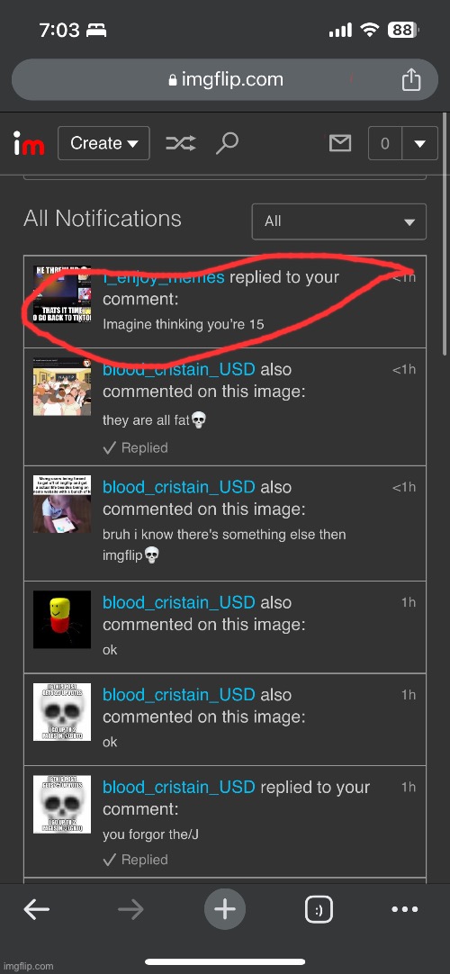 The block button Imgflip