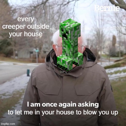 minecraft creeper Imgflip