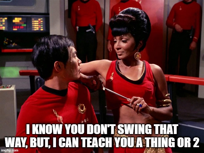 Sultry Uhura Imgflip