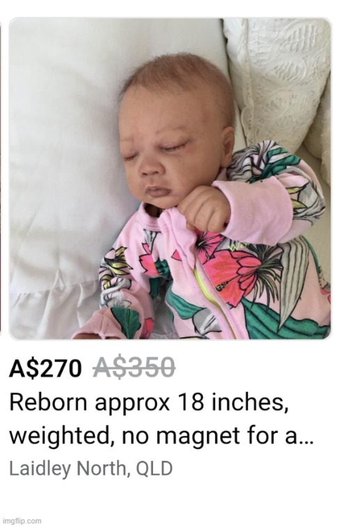 what mf selling their baby on FB marketplace Imgflip