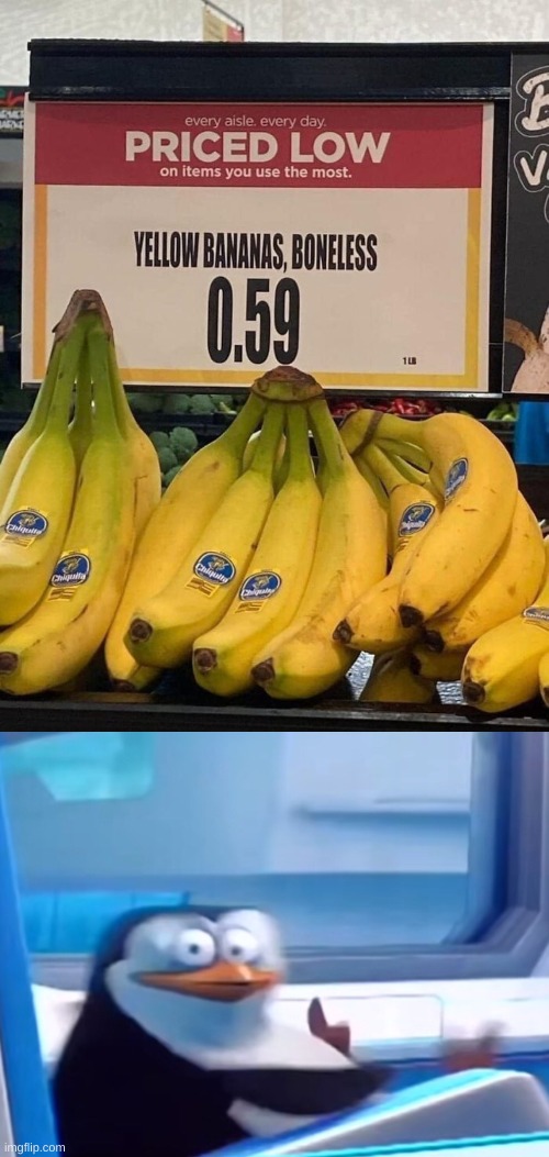 You mean there are bananas that have bones??? Imgflip