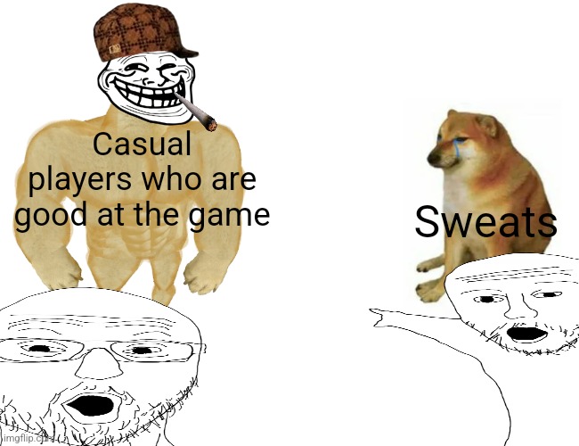 Casual vs. Sweat Imgflip