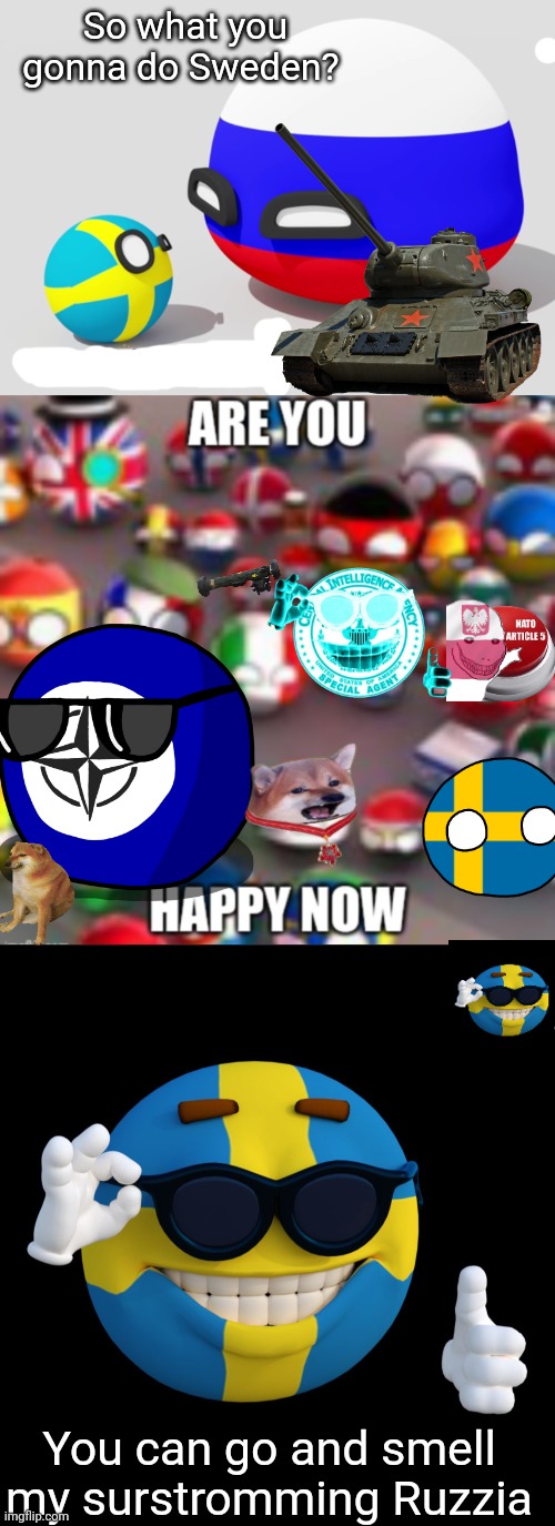 Image tagged in it was a joke swedenball,countryballs,sweden Imgflip