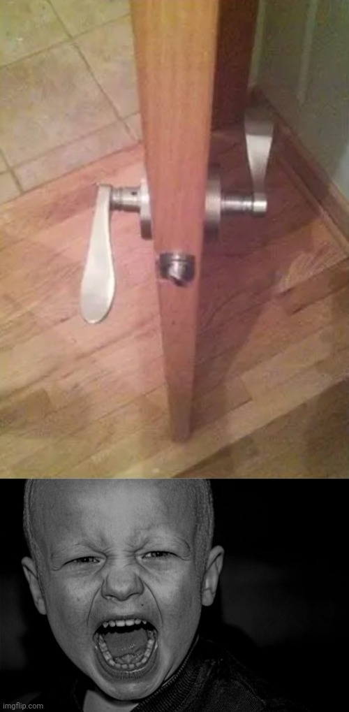 Now, I can't close the door, smh. Imgflip