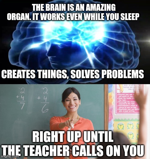 Image tagged in but you didn't have to cut me off,teacher Imgflip
