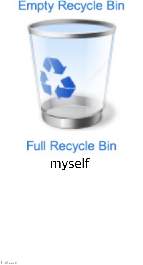 recycle bin Imgflip