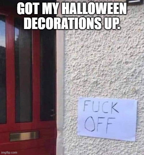 Halloween decorations Imgflip