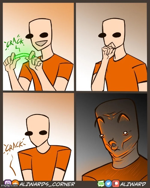 Glow stick Blank Template Imgflip