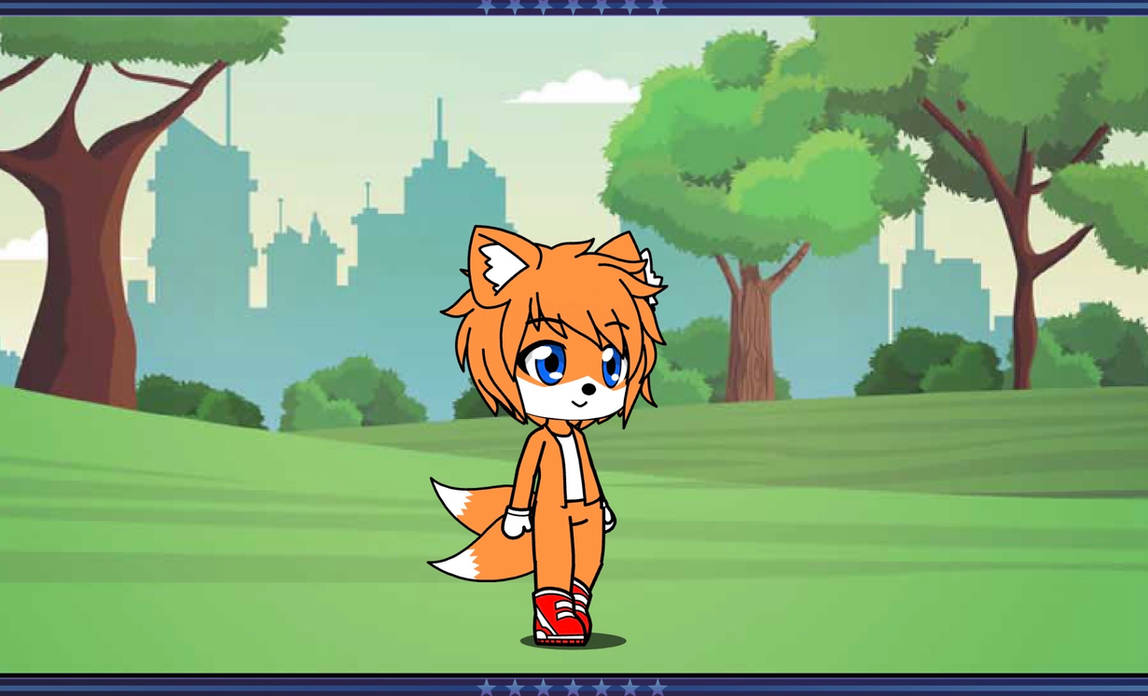 Tails in Gacha Club Blank Template Imgflip