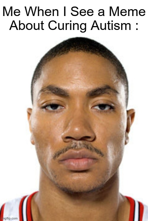 Derrick Rose Straight Face Imgflip