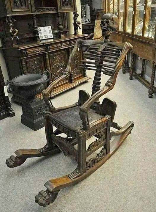 Skeleton Chair Memes Imgflip