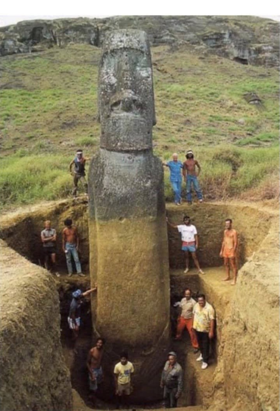 Easter Island Statue Blank Template Imgflip