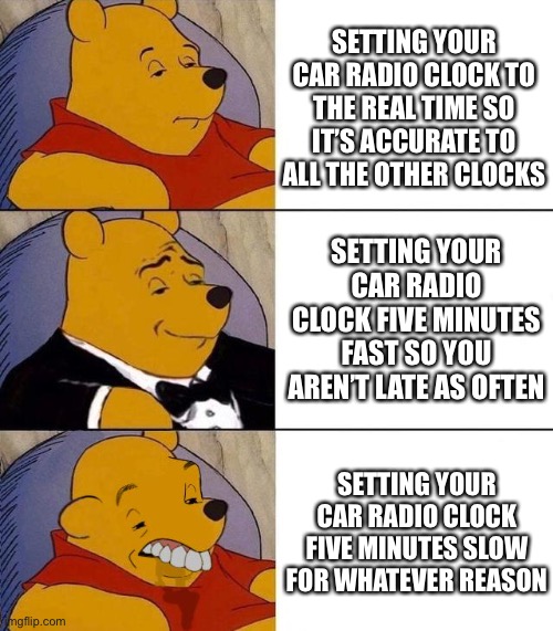 Setting the Time in Your Car Imgflip