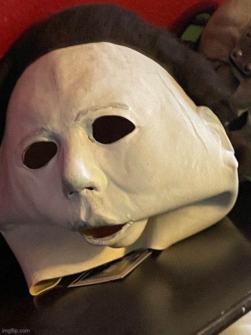 I took this if my Micheal myers mask Imgflip