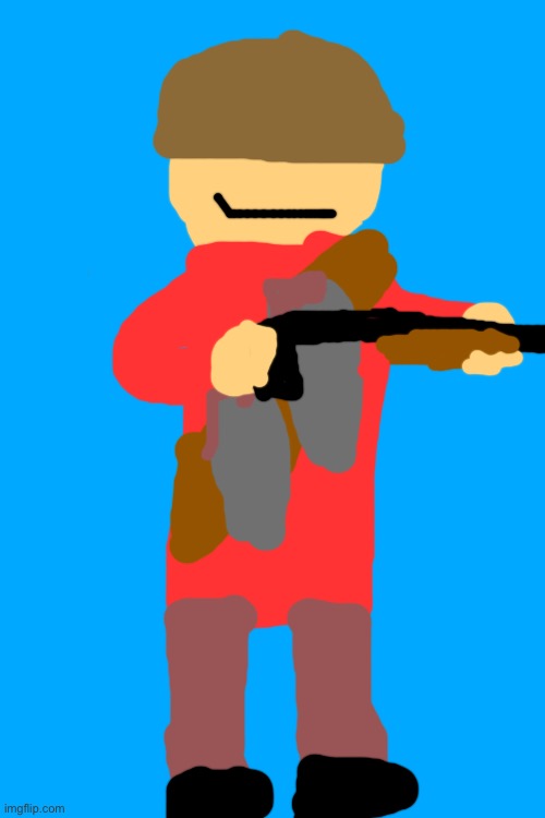 Soldier TF2 drawing… Imgflip