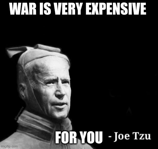 War is very expensive Imgflip