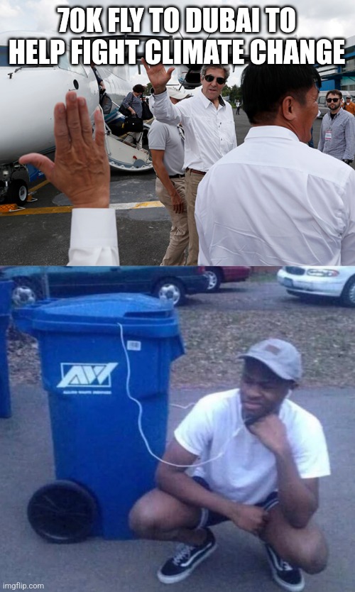 Image tagged in listening to garbage Imgflip