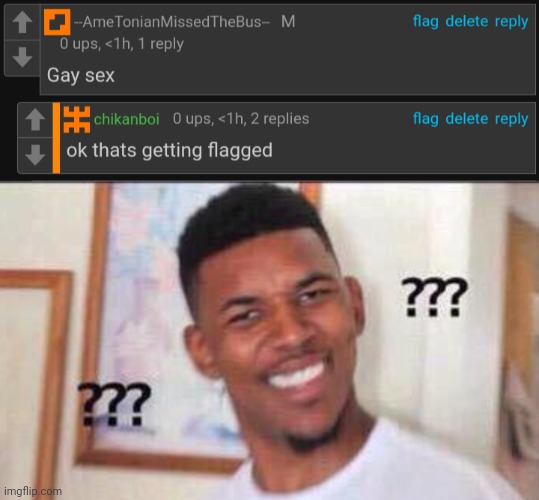 Image tagged in black guy confused Imgflip