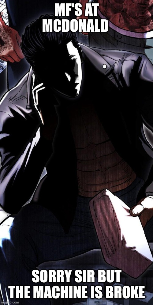 Mf's at McDonald Imgflip