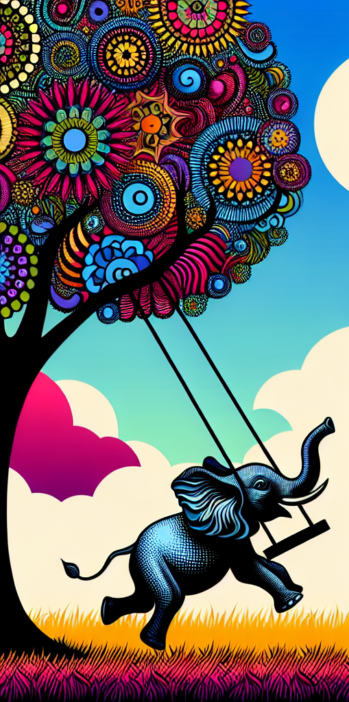 swing elephant under a tree Memes Imgflip