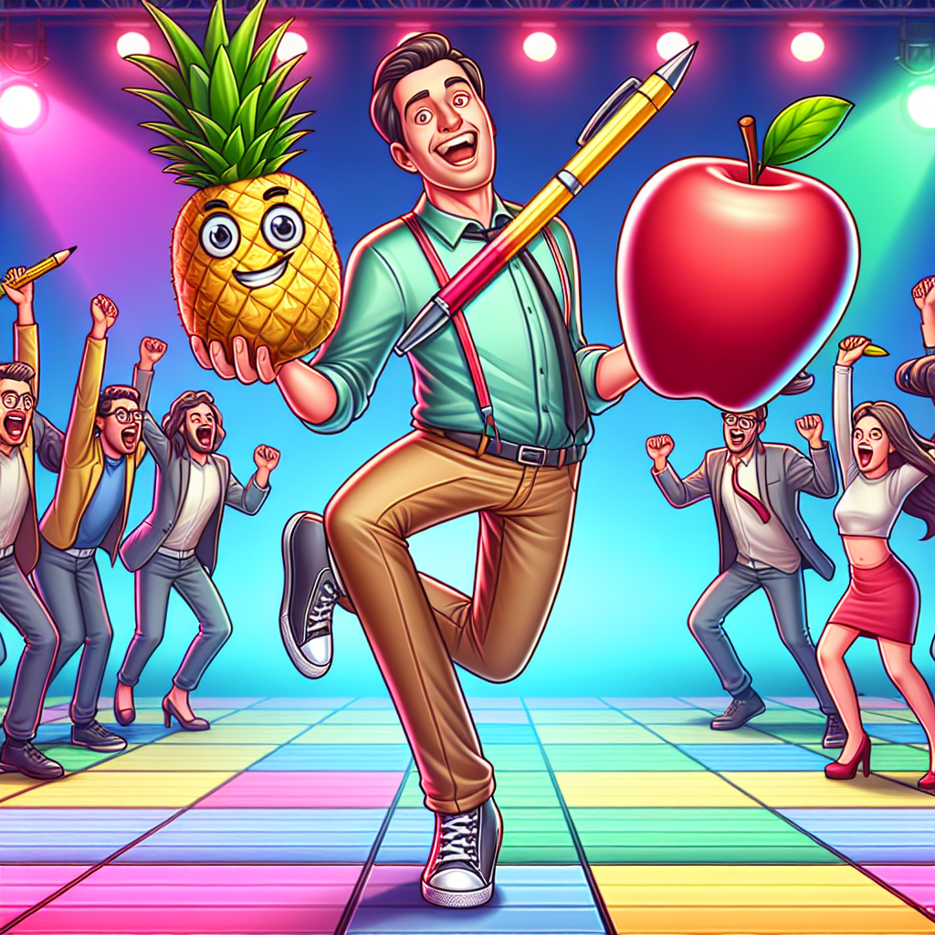 Pineapple pen apple pen dancing Blank Template Imgflip