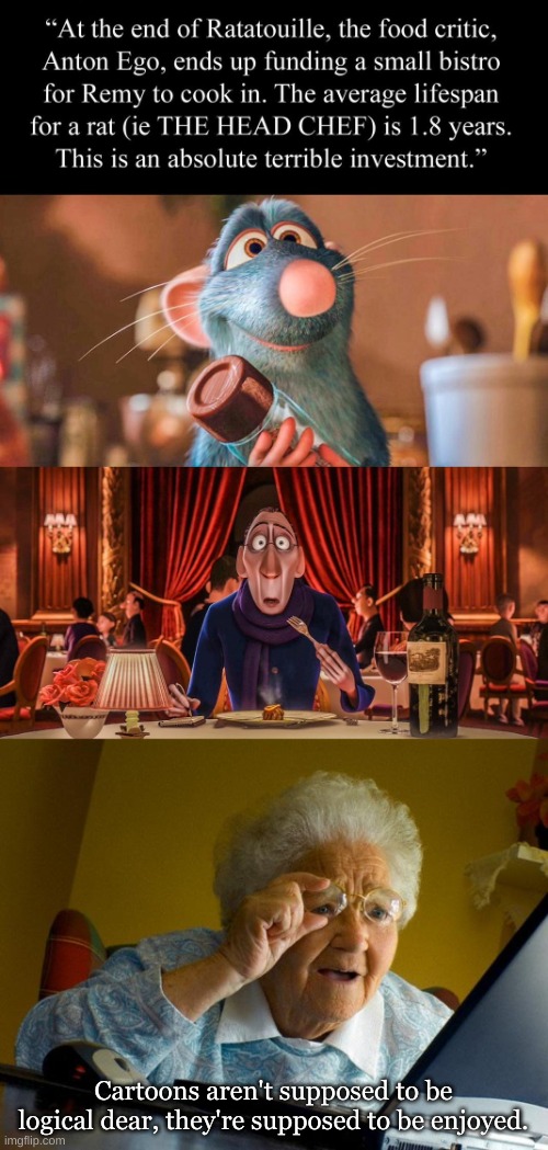 Ratatouille Childhood Ruiner Imgflip