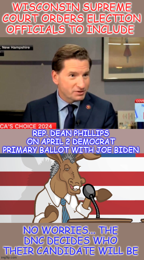 Anybody paying attention knows the DNC picks their candidate... they