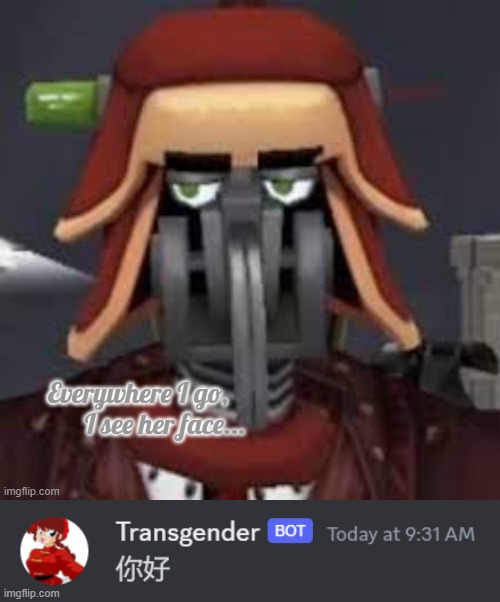 Image tagged in everywhere i go i see her face Imgflip