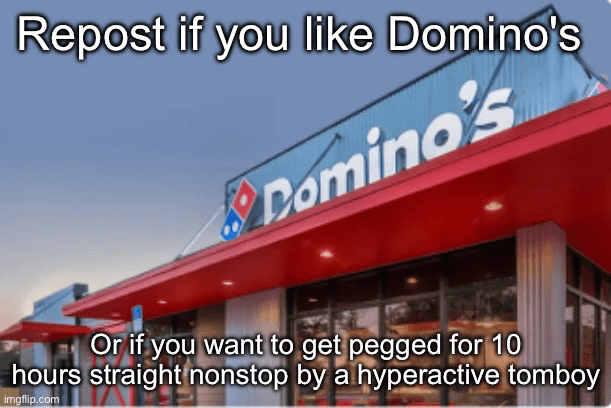 Repost if you like Domino's Blank Template - Imgflip