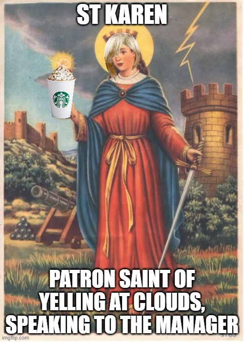 Saint Barbara patron saint of field artillery Imgflip