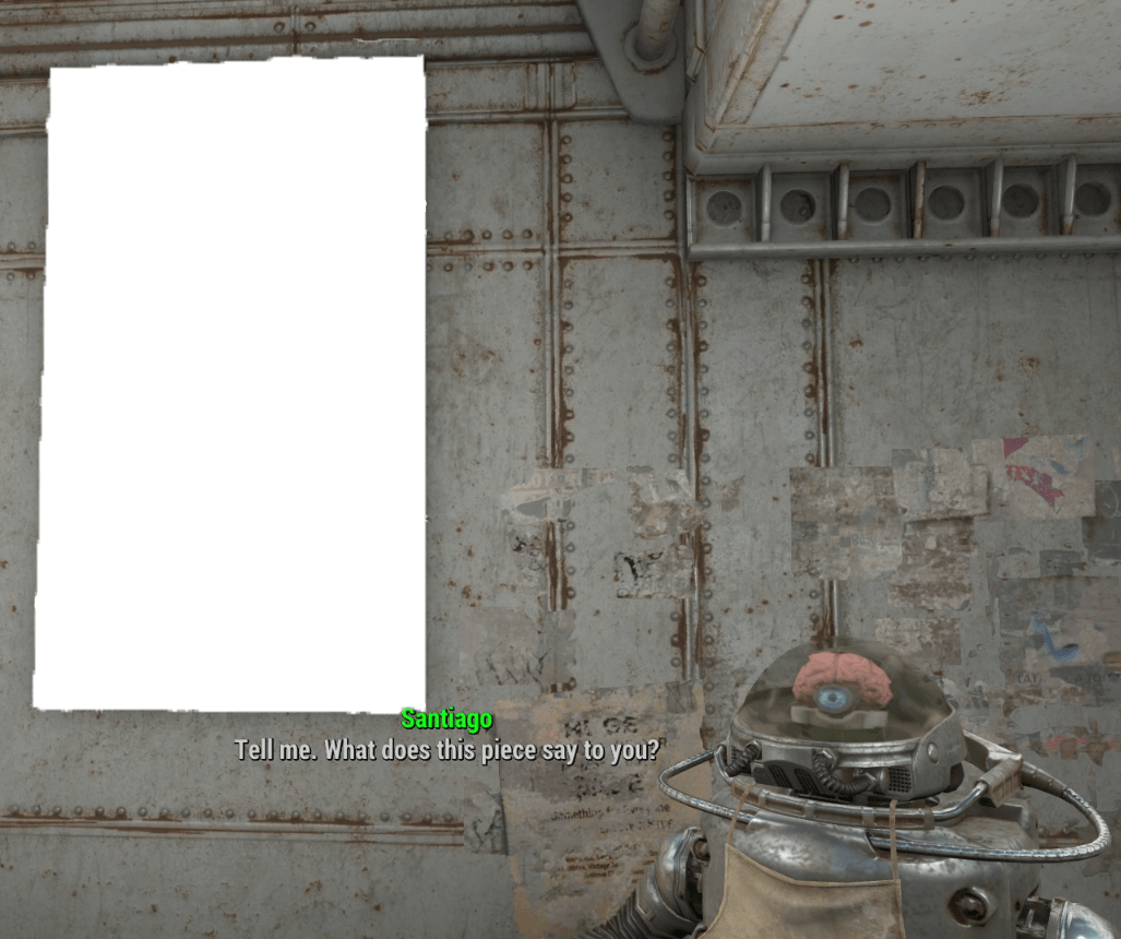 Fallout 4 Painting Blank Template Blank Template Imgflip