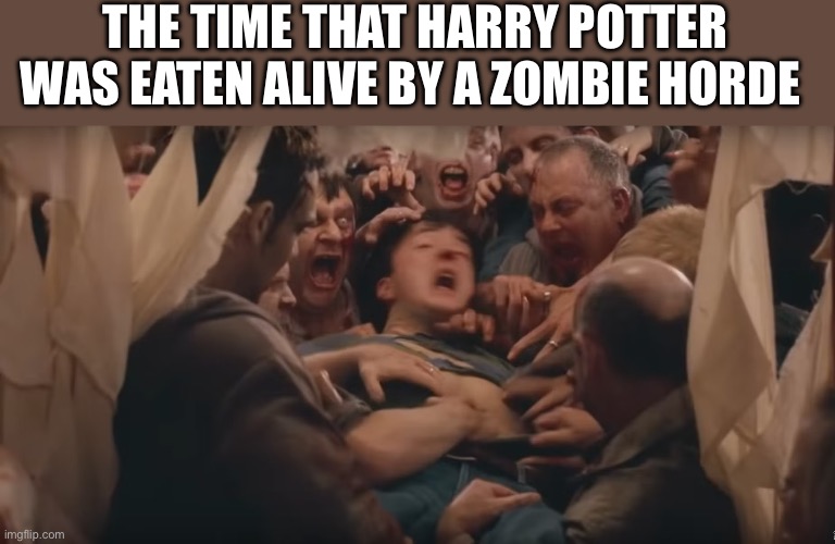 Harry Potter and the zombie hordes Imgflip