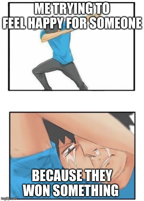 Crying dab guy Imgflip