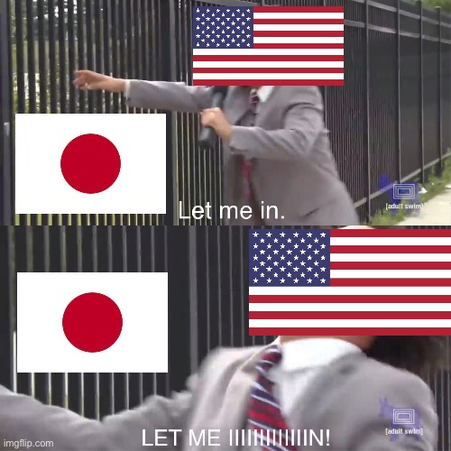 A meme about Japan’s closed borders Imgflip