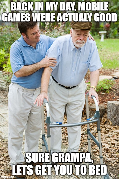 okay grandpa let's get you to bed Memes Imgflip