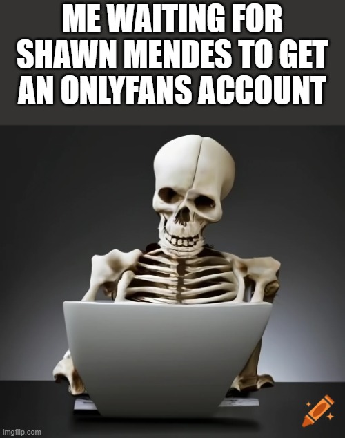 Waiting For Shawn Mendes To Get Onlyfans - Imgflip