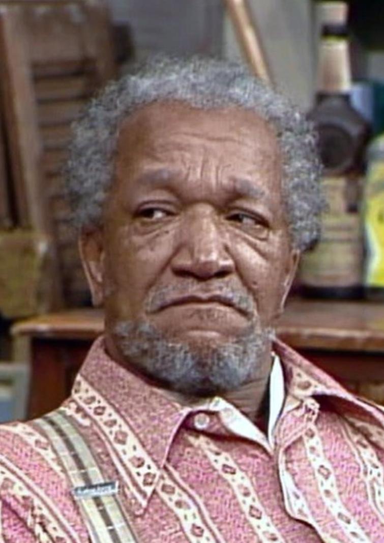 Redd Foxx Blank Template - Imgflip