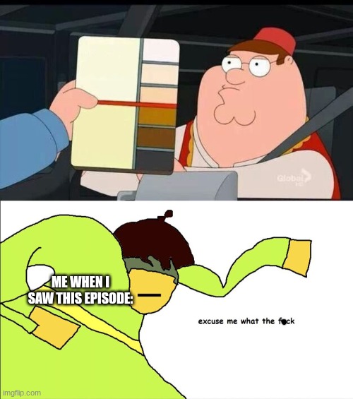 Image tagged in peter griffin skin color chart race terrorist blank