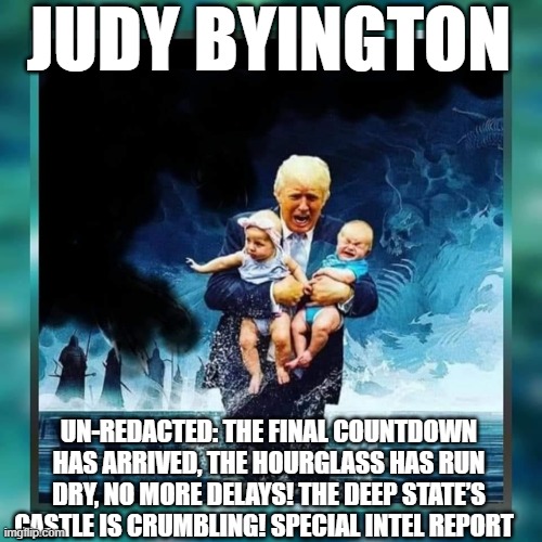 Judy Byington UnRedacted Final Countdown Has Arrived, Hourglass Has