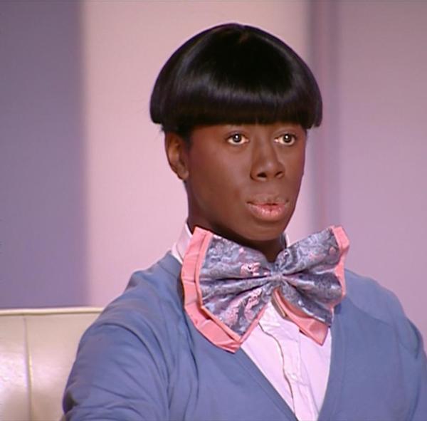 putting the bow in bowl cut Meme Generator Imgflip