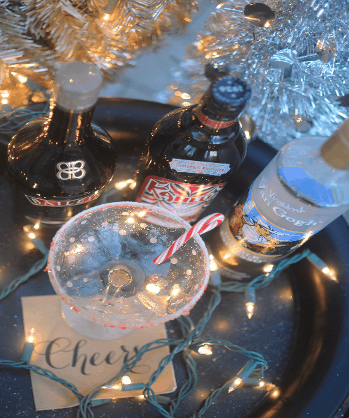 Peppermint Mocha Latte Martini recipe on